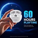 Kratos TW02 Ear Buds Wireless with 60H Playtime, Noise Isolation & Clear Calls, Bluetooth Earbuds with Voice Assistant, Ear Buds with Bluetooth V 5.3 & with Type C Fast Charging, IPX5 TWS Earphones 4