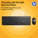 HP KM190 Wired Mouse and Keyboard Combo (AB3D3AA) 2