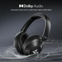 boAt Rockerz 650 Pro, Touch/Swipe Controls, Dolby Audio, 80Hrs Battery, 2Mics ENx, Fast Charge, App Support, Dual Pair, Bluetooth Over Ear Headphones with Mic (Iris Black) 5
