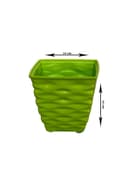 GARDENS NEED 110003 Plastic Diamond Pot Set (Multicolored, 5-Pieces) 5