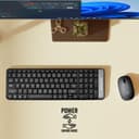 ZEBRONICS Companion 104 2.4GHz Wireless Keyboard & Mouse Combo, 100 Keys, Laser Printed Keycaps, Integrated Multimedia Keys, 3 Button Mouse, 1200 DPI, High Precision, Advanced Optical Sensor (Grey) 5