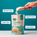 Lo Foods Gluten Free Multigrain Atta 1 Kg, Multi Millet Flour, High Fibre, High Protein, Gluten Free Atta 5