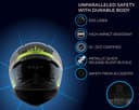Vega Bolt Bunny Black Blue Helmet-L 3