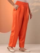 Libas Solid Libas Silk blend Straight fit Kurta set for Women | daily wear suit 4