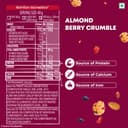 Kellogg’s Crunchy Almond Berry Crumble Granola 450g | 12-In-1 Power Breakfast | No Maida, No Palm Oil | Source of Protein & Fibre | Baked Multigrain Clusters 2