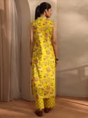 Libas Printed Cotton Straight Kurta With Trouser-93750XL 3