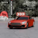 Lifelong Rechargeable Remote Control Car for Kids|2.4GHz, LED Headlights, Upto 120 min Non-Stop Play Time, 125ft Remote Range, Type-C Charging, Anti-Skid Tyres, BIS Certified (LLCRRC01) (Red) 5
