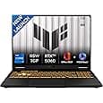 ASUS TUF F16,14th Gen,Intel Core i7 14650HX,Gaming Laptop(RTX 5070-8GB/115W TGP/32GB/1TB /2.5K QHD+/16"/165Hz/90WHrs/Windows 11/M365 Basic (1Year)*/Office Home 2024/Jaeger Gray/2.2 Kg)FX688JPR-QT043WS