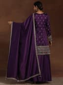 Libas Solid Silk blend Straight Kurta Set for Women | daily wear suit 3