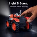 Farm Tractor Toy for Kids with Lights & Sound| Push-Back Action Farming Vehicle| Durable ABS Plastic Tractor Toy for Boys & Girls (3+ Years)|Red 2