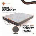 Sleepyhead Flip Designed by Duroflex - Premium Dual Sided High Density Foam King Bed Mattress with Firm & Medium Soft Sides |7 Years Warranty |5 Inch King Size Bed Mattress (72x72x5) 5