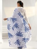 Libas Printed Cotton Saree for Women With Unstitched Blouse Piece | Daily & Casual Wear 4