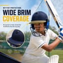 Flash RX-50 Cricket Helmet | Ultra-Lightweight, Strong Protection for Players, EVA Padded, Size-L 5