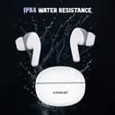 Kratos Pop Ear Buds Wireless with 60H Playtime, Noise Isolation & Clear Calls, Bluetooth Earbuds with Voice Assistant, Ear Buds with Bluetooth V 5.3 & with Type C Fast Charging, IPX4 TWS Earphones 4