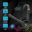 Dyazo Computer Wired Headphones | Headset with Mic | 3.5 MM Jack | Compatible for Laptops, PC, Notebooks (Black) 4