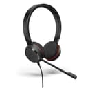 Jabra Evolve 20 MS Stereo USB-C/A Wired Headset with Noise-Cancelling Microphone | MS Teams Certified | Professional On-Ear Business Headphones for PC & Laptop | Plug & Play | Office & Call Center 2