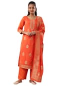 Libas Solid Libas Silk blend Straight fit Kurta set for Women | daily wear suit 1