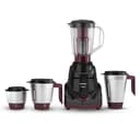 Havells Prisma 750 W 4 Jar Mixer Grinder| 3 Speed With Pulse Function| Air Vent Technology| Stainless Steel Blades| Wider Mouth Jars| Overload Protecton| 2-Year Product Warranty (Black) 1