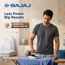 Bajaj DX-2 600W Dry Iron | Advance Soleplate And Anti-Bacterial German Coating Technology | 180 Degree Swivel Cord | Cool Touch Handle | 2-Yrs Warranty 【Black】 3