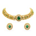 Rubans Gold Plated Traditional Choker Set for Women Design Jewellery 1