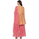 BIBA Women Cotton Flared Kurta Garara Suit Set 4