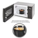MILTON Pro Lunch Box with Steel Cutlery, 3 Microwave Safe Inner Steel Containers (180ml, 320ml, 450ml) Plastic Chutney Dabba 100ml, Bottle 750ml with Insulated Bag, Office Tiffin, Black 3