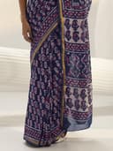 Libas Printed Cotton Saree for Women With Unstitched Blouse Piece | Daily & Casual Wear 5