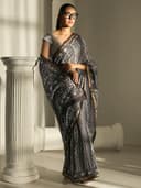 Libas Printed Cotton Saree for Women With Unstitched Blouse Piece | Daily & Casual Wear 2