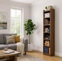 ECOLINE 7 Tier Wooden Book Shelf for Home, Sturdy Engineered Wood Bookshelf 3