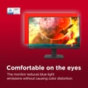 Lenovo L22-4e | 21.5" (55.88cm) FHD IPS 100Hz Ultraslim Monitor | 4ms, 99% sRGB, 16.7Mn Colors, 1x HDMI 1.4, 1x VGA,TUV Eye Comfort, Low Blue Light| Tilt | Black | 67D5KAC6IN 4
