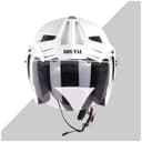 Steelbird SBH-23 Brutal ISI Certified Open Face Helmet Men and Women with Skull Cap 5