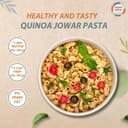 Organic Wisdom-Back to Roots Quinoa Jowar Macaroni, 180 g | Millet Pasta | No Maida | No MSG | No Refined Oil | High Protein & Fiber 3