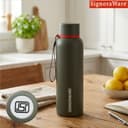 SignoraWare Parkour Vacuum ISI Certified Stainless Steel Bottle With Hanging Strip | Airtight & Leakproof | Easy To Clean | Lightweight | Ideal for School, Office, Gym Or Outdoors (900ml | Green) 3