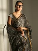 Libas Printed Cotton Saree for Women With Unstitched Blouse Piece | Daily & Casual Wear 5