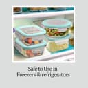 Treo By Milton All Weather Borosilicate Glass Round Set of 2,400 ml Each,Tiffin,Horizontal Carry Jacket,Microwave & Oven Safe,Leak Proof,Air Vent Lid,Scratch Resistant,Ideal for Office,School,Black 5