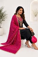 Women Rayon Slub Kurti Pant Dupatta Set Stylish Ethnic Three Piece Suit Comfortable Festive Casual Dress Collection 2