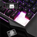 Ant Esports MG401 4-in-1 RGB Keyboard & Mouse Combo with One-Hand Keypad, 3600 DPI Optical Mouse, Bluetooth Receiver & Phone Stand for Android, BGMI, Free Fire & Call of Duty 5