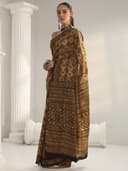 Libas Printed Cotton Saree for Women With Unstitched Blouse Piece | Daily & Casual Wear 3