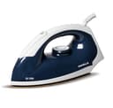 Havells Glydo 1000 watt Dry Iron With American Heritage Non Stick Sole Plate, Aerodynamic Design, Easy Grip Temperature Knob & 2 years Warranty. (Charcoal Blue) 1