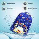 Tukzer Baggita Kids School Bag, Printed Toddler Backpack for Boys Girls, Elementary Preschool Tuition Swimming Travel Multipurpose Bag| Water-Repellent Soft Neoprene (Car 55-Royal Blue) 4