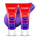 Colgate Visible White Purple Toothpaste for Teeth Whitening, Helps Remove Surface Stains, Whitens Yellow Teeth, Enamel-Safe for Daily Use (Combo Pack, 200g + 40g) 1
