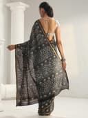 Libas Printed Cotton Saree for Women With Unstitched Blouse Piece | Daily & Casual Wear 4
