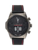 Police Quartz Multifunction Black DIAL Silicone Strap Watch for Men-PLPEWJM0006505W 1