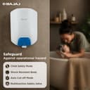 Bajaj Endure Series Gracio 25L Storage Water Heater For Home|5 Star Rated Geyser For Bathroom|Thermo-Knob|Shock Resistant Rust Proof|Child Safety|10-Yr Tank 6-Yr Element 4-Yr Product Warranty|White 5