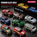 MiniExplorer 48 Pcs Pull Back Cars Set for Kids | Racing Toy Cars Bulk Pack with Storage Container & Play Mat | Mini Alloy Vehicle Set for Boys & Girls 3-8 Years | Return Gifts, Party Favors 5