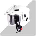 Steelbird SBH-23 Brutal ISI Certified Open Face Helmet Men and Women with Skull Cap 4