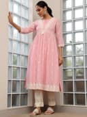 Libas Off White Solid Cotton Trouses for Women | Ethnic wear | Occasion Outfit 5
