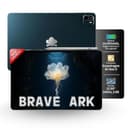 Brave Ark Android Tablet with Pen| 12.95"(32cm) 2.8K 144Hz Display| Snapdragon 8s Gen 3| AI-Enabled|12GB RAM, 256GB ROM| Segment's Biggest 14550mAh Battery| 8 Speakers|WiFi|Galactic Blue 1