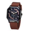Daniel Hechter Paris Rivoli Collection Modern Analog Watch for Men with Octagon Dial and Silicon Band-DHM1003 1
