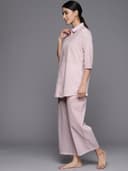 Libas Women's Printed Cotton Relaxed Night Suit 2